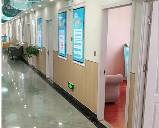 安陽(yáng)姣點(diǎn)醫(yī)療美容門(mén)診部_醫(yī)院走廊