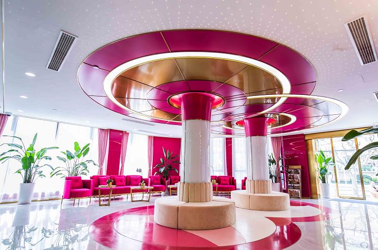 包頭聯(lián)合麗格醫(yī)療美容門診部_大廳一角